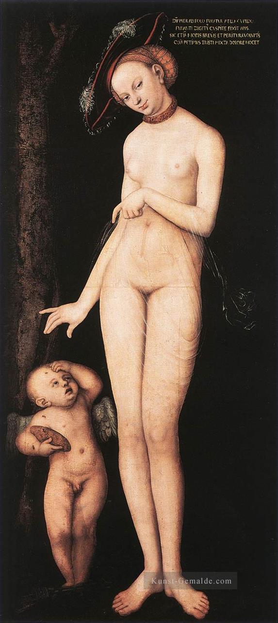 Venus und Amor 1531 Lucas Cranach der Ältere Ölgemälde